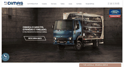 Desktop Screenshot of dimascaminhoes.com.br
